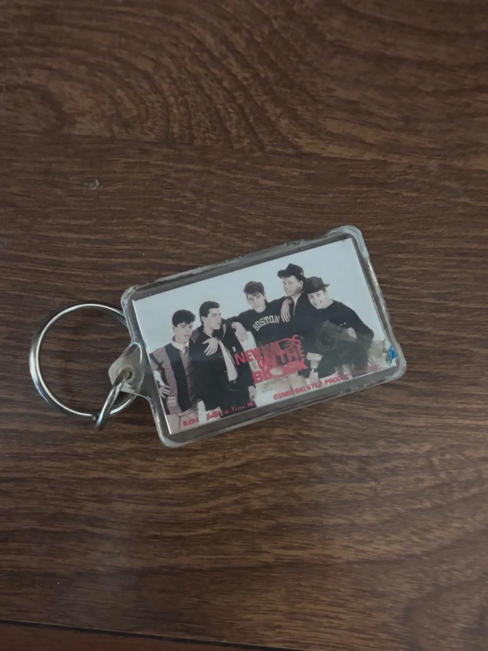 New Kids On The Block clear rectangular